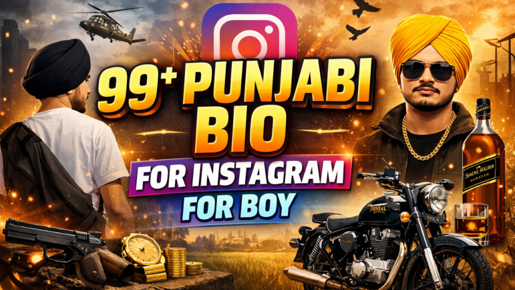 PUNJABI BIO FOR INSTAGRAM