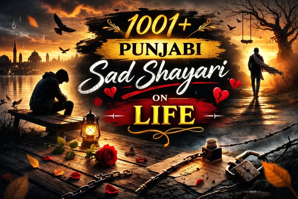1001+ PUNJABI SAD SHAYARI ON LIFE